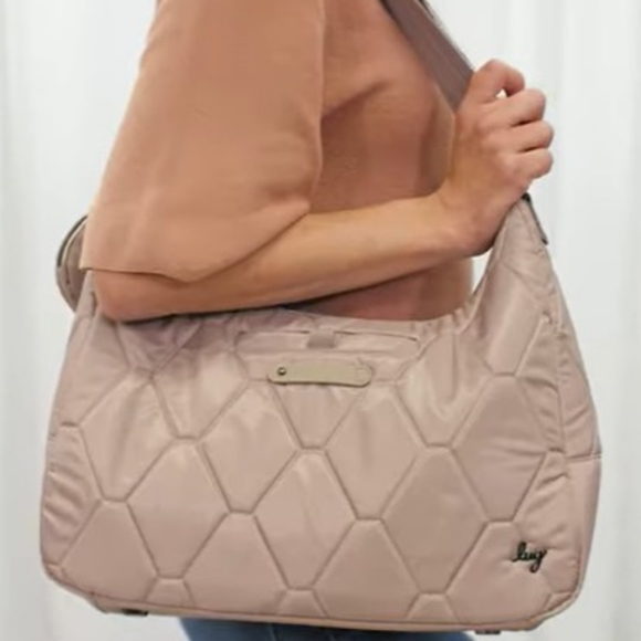 LUG Winger 2pc Hobo Bag - Black - Picture 4 of 7